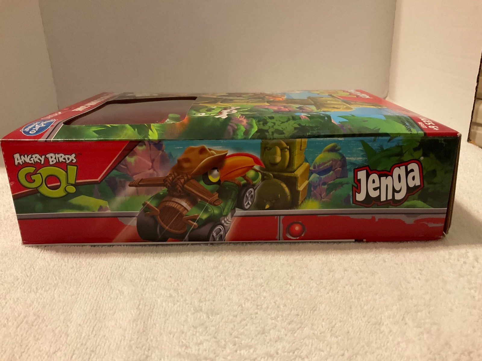 Angry Birds GO! Jenga Tower Knockdown Game Hasbro Gaming