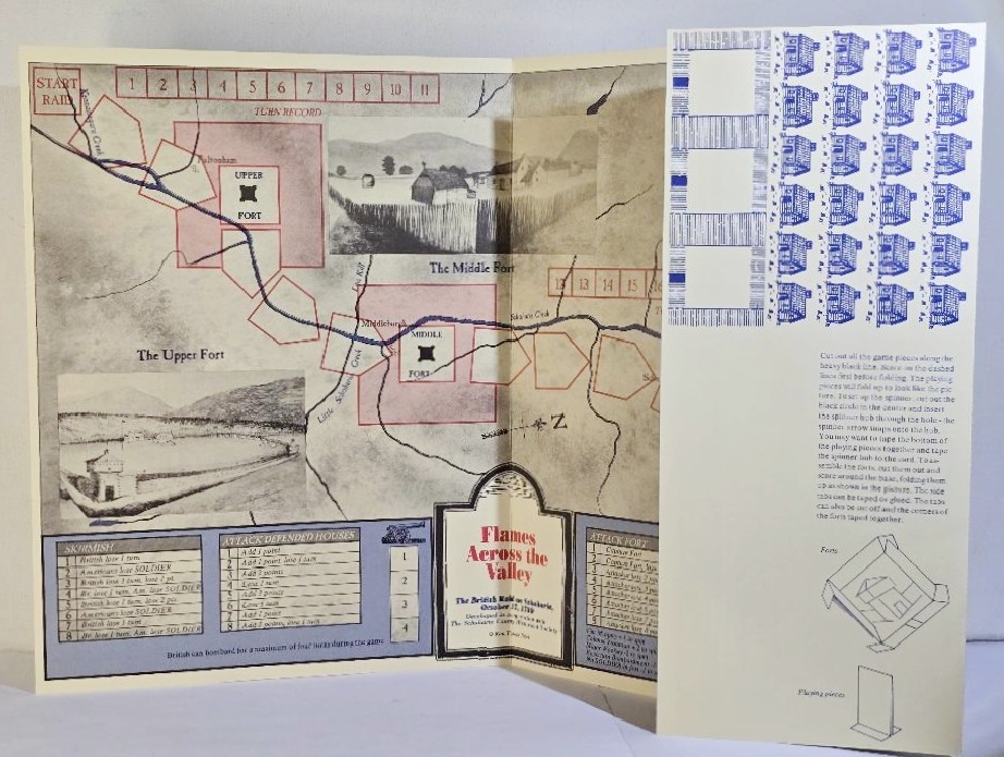 Chatham Hill Games American Revolution Wargame Schoharie NY British Raid UNCUT