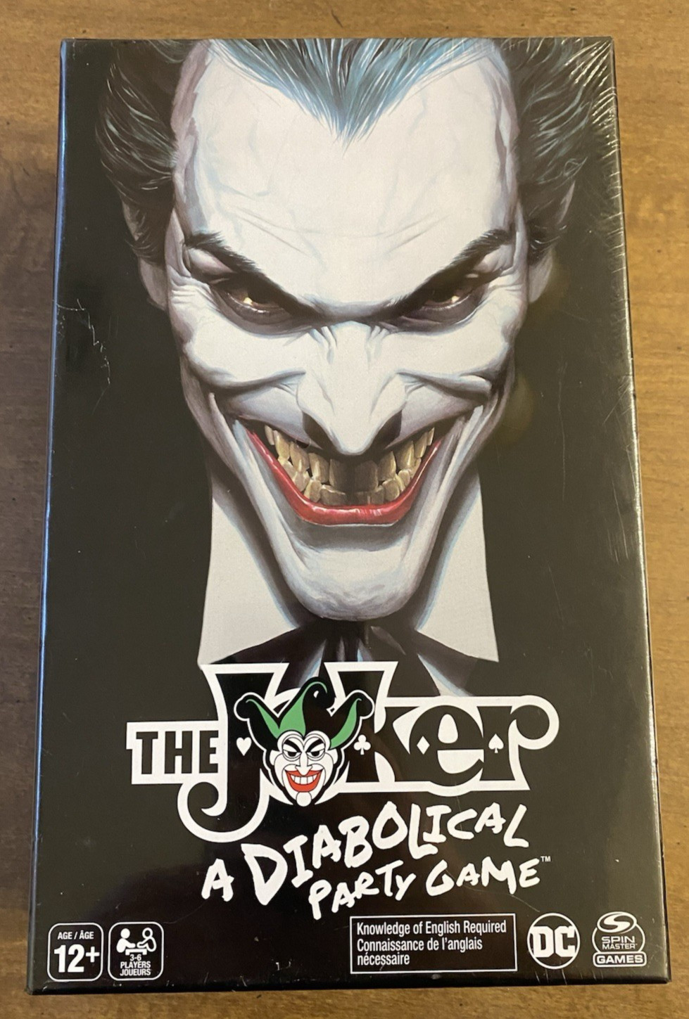 NEW 2020 The Joker: A Diabolical Party Game, Spin Master DC Comics BATMAN Sealed