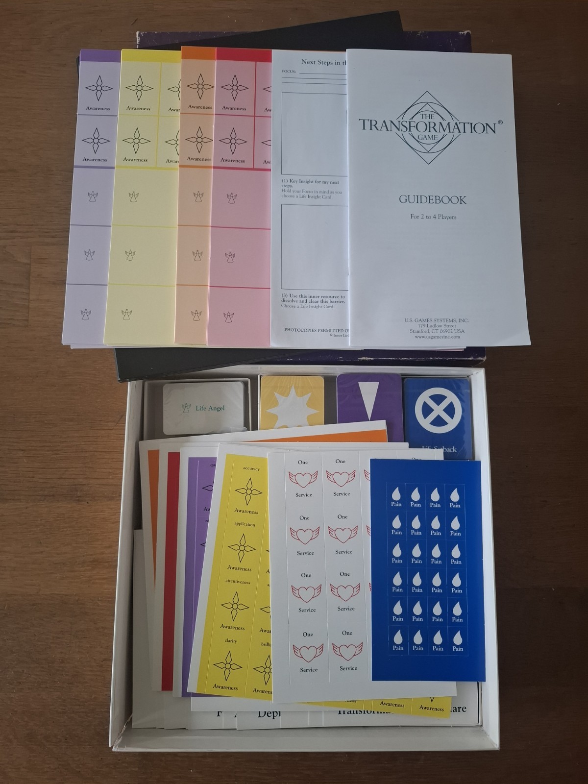The Transformation Game US Games Systems Kathy Tyler 1987 NOS