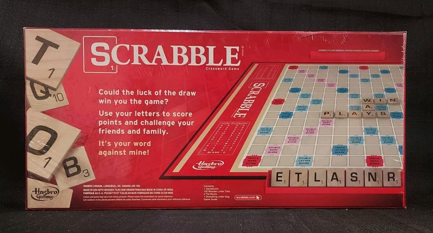 2013 Hasbro Scrabble Game
