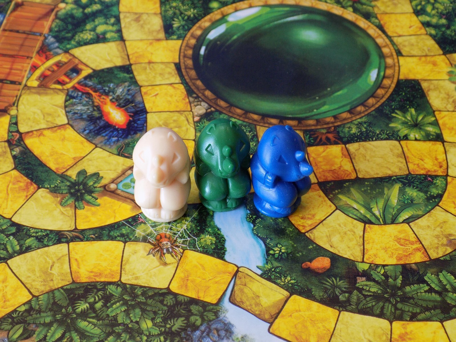 Jumanji Board Game Spinmaster 2021 For Parts or Play Adventurers Beware!