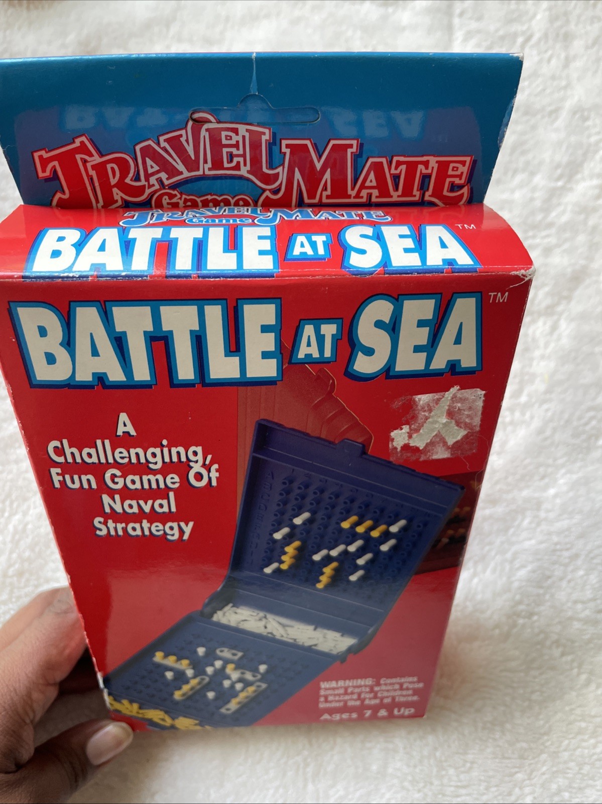 Vintage Travel Mate Battle At Sea Game Like Battleship