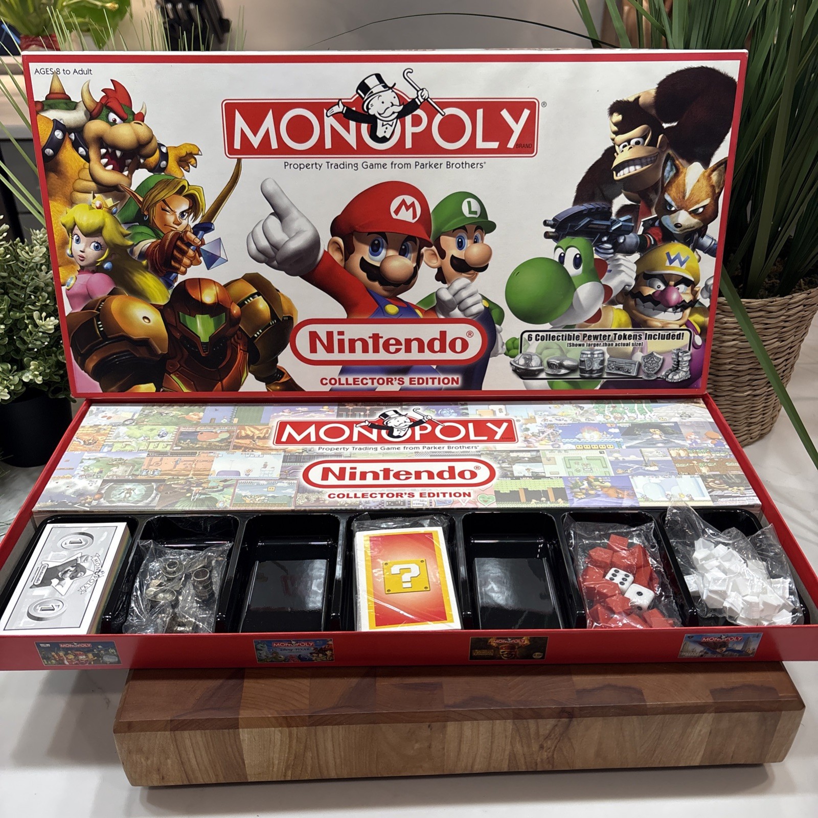 NINTENDO Monopoly Collectors Edition BOARD GAME/ 2006 See Pictures😊