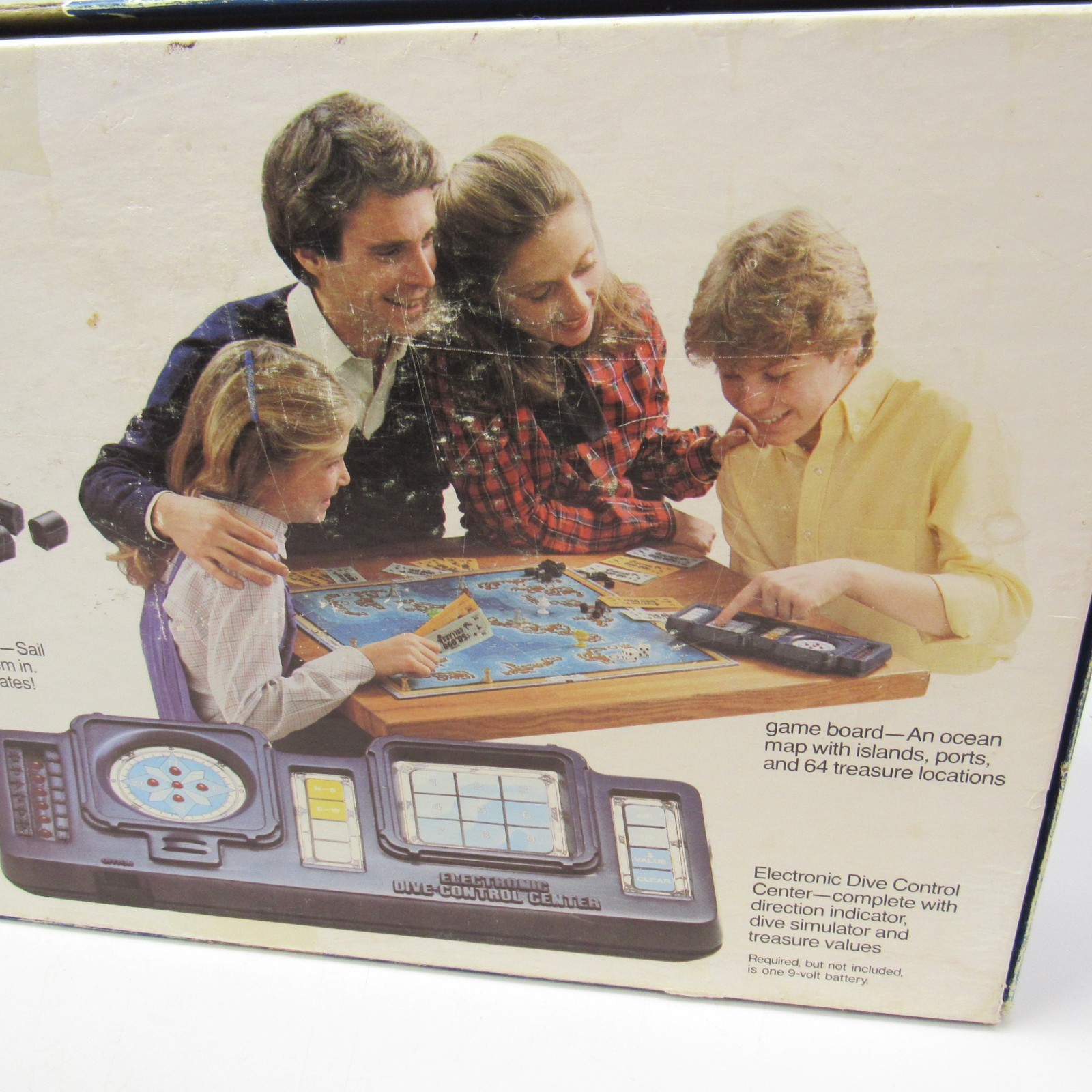 Lost Treasure Deep Sea Diving Board Game Complete 1982 Parker Brothers