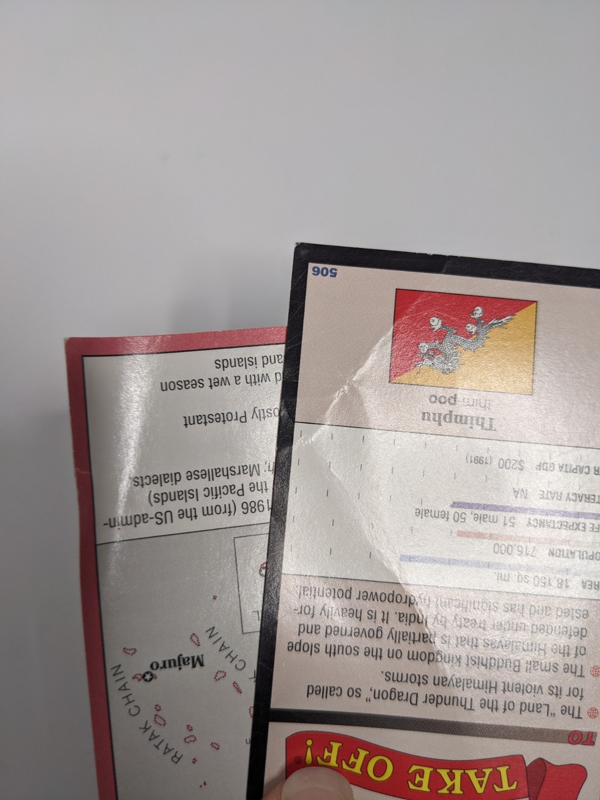Take Off Kids Board Game Complete 1997 Educational Homeschool World Geography
