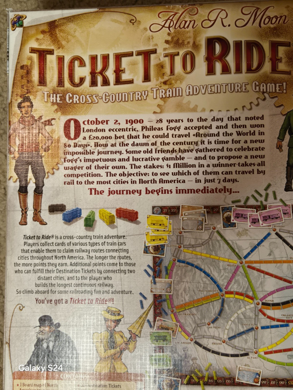 Days of Wonder Ticket To Ride by Alan R. Moon Board Game. New, Sealed.