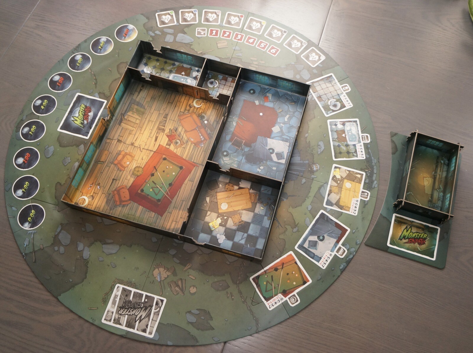 Monster Slaughter | Cabin, Walls, Outdoor Ground Tiles and Shed Expansion Pieces