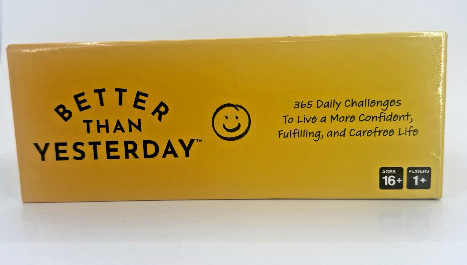 Better Than Yesterday 365 Daily Challenges Life Fulfilling Game Adventure NEW