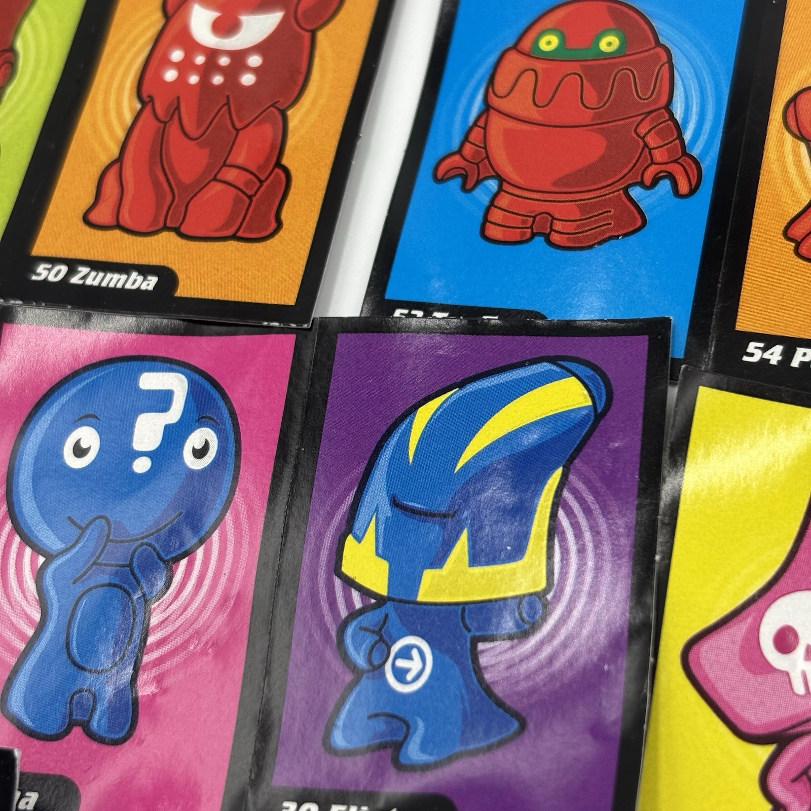 Amazing Graphics Stickers – European Turkey release Urban Toys Gogos Crazy Bones