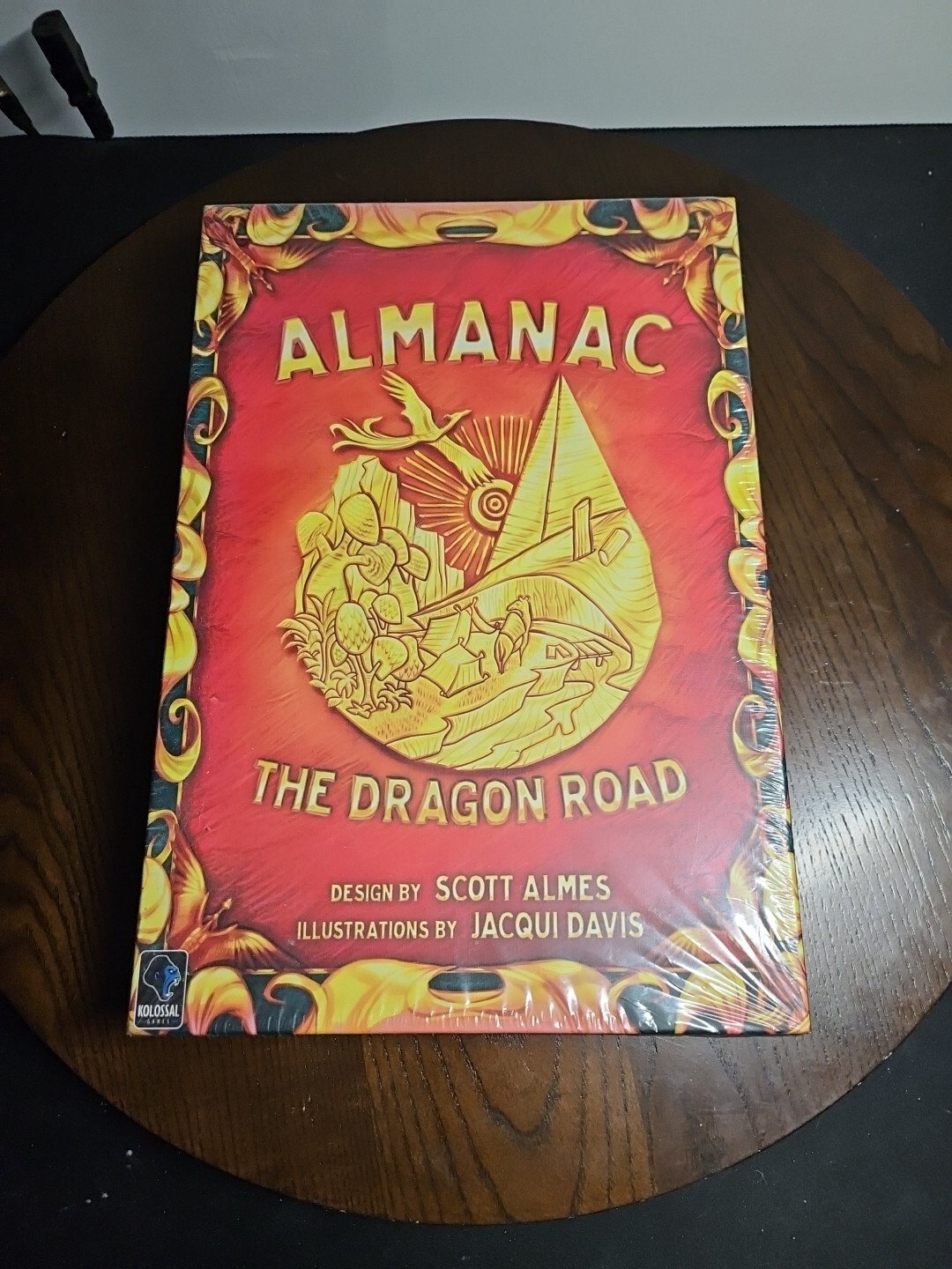 [NEW SEALED] Almanac The Dragon Road Board Game – 100% Complete – Kolossal Games
