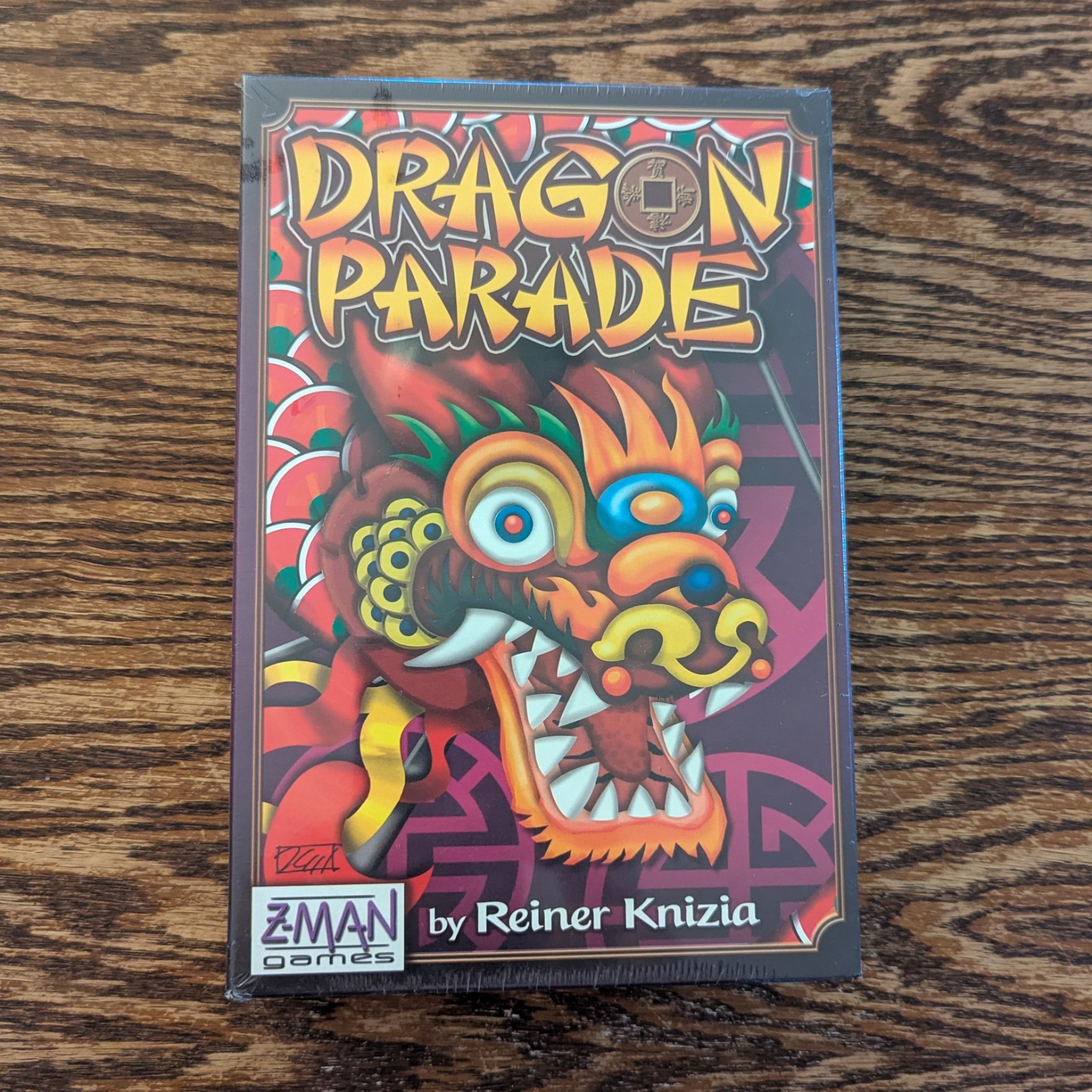 Dragon Parade Board Game Z-Man Games 2007 Reiner Knizia Unpunched NEW/SEALED