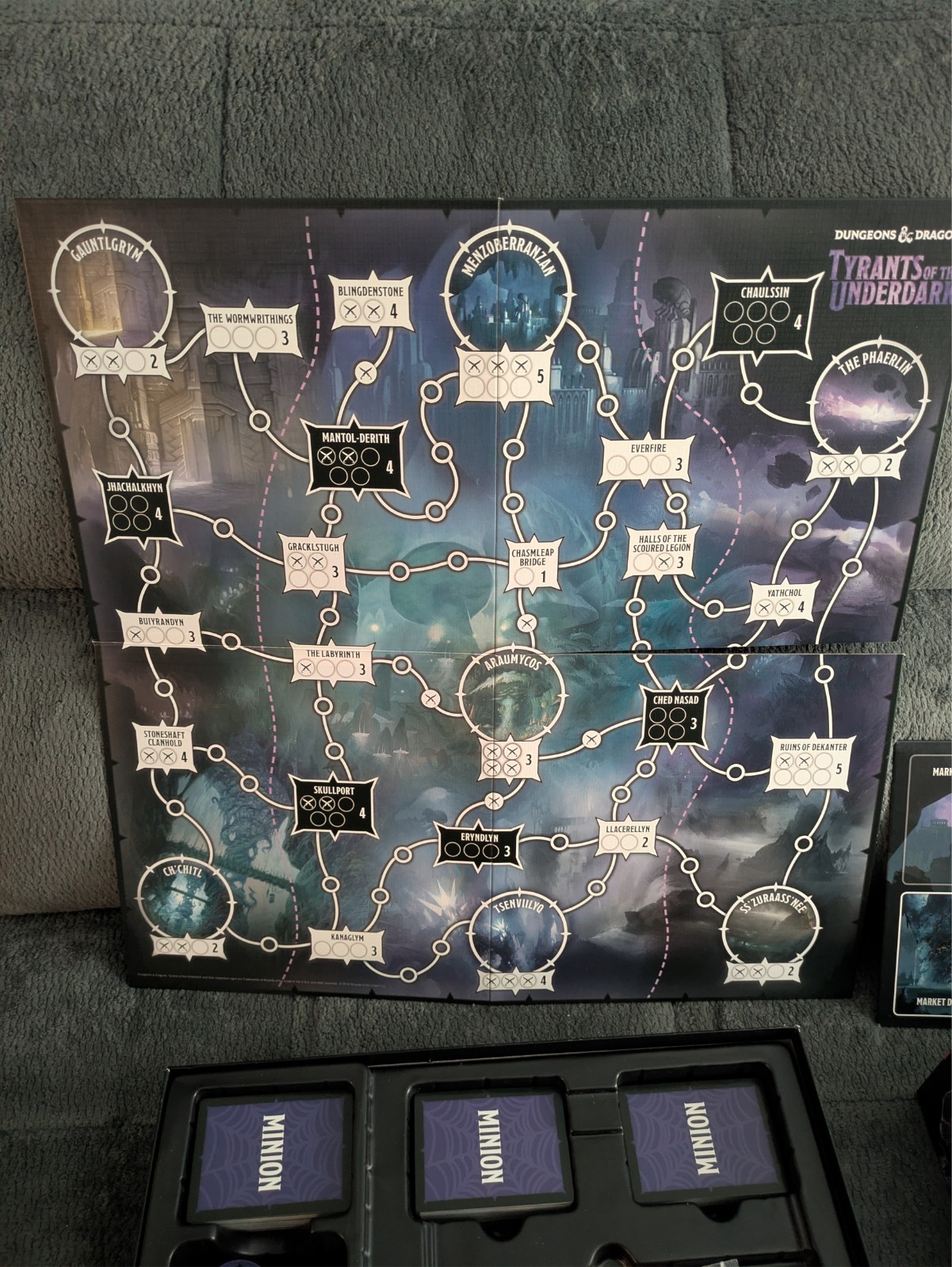 Tyrants of the Underdark 1st Edition – Complete, Lightly Used