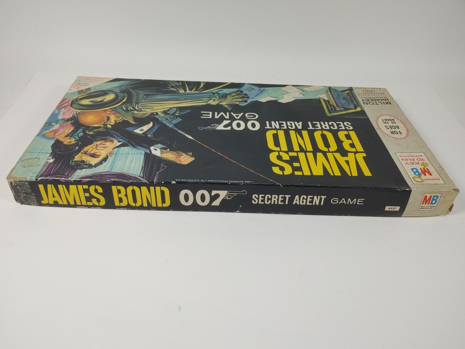 1964 James Bond Secret Agent 007 Board Game Complete Vintage Spy Milton Bradley