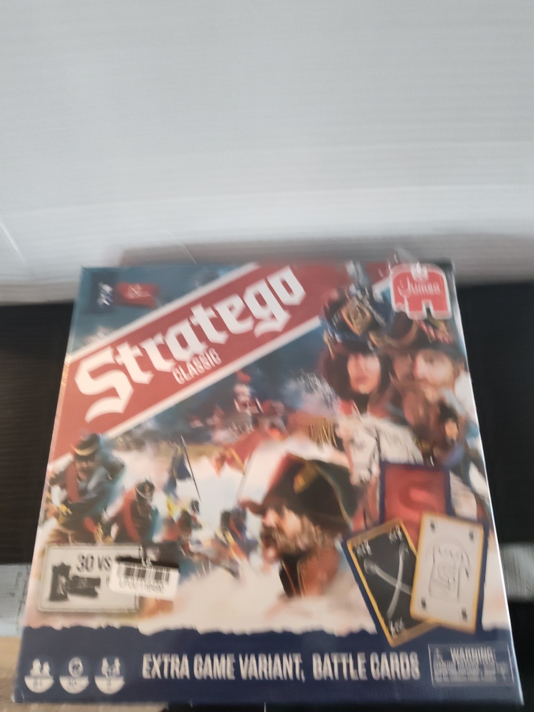 NEW & SEALED! Stratego Classic Board Game War Strategy Game With Battle Cards
