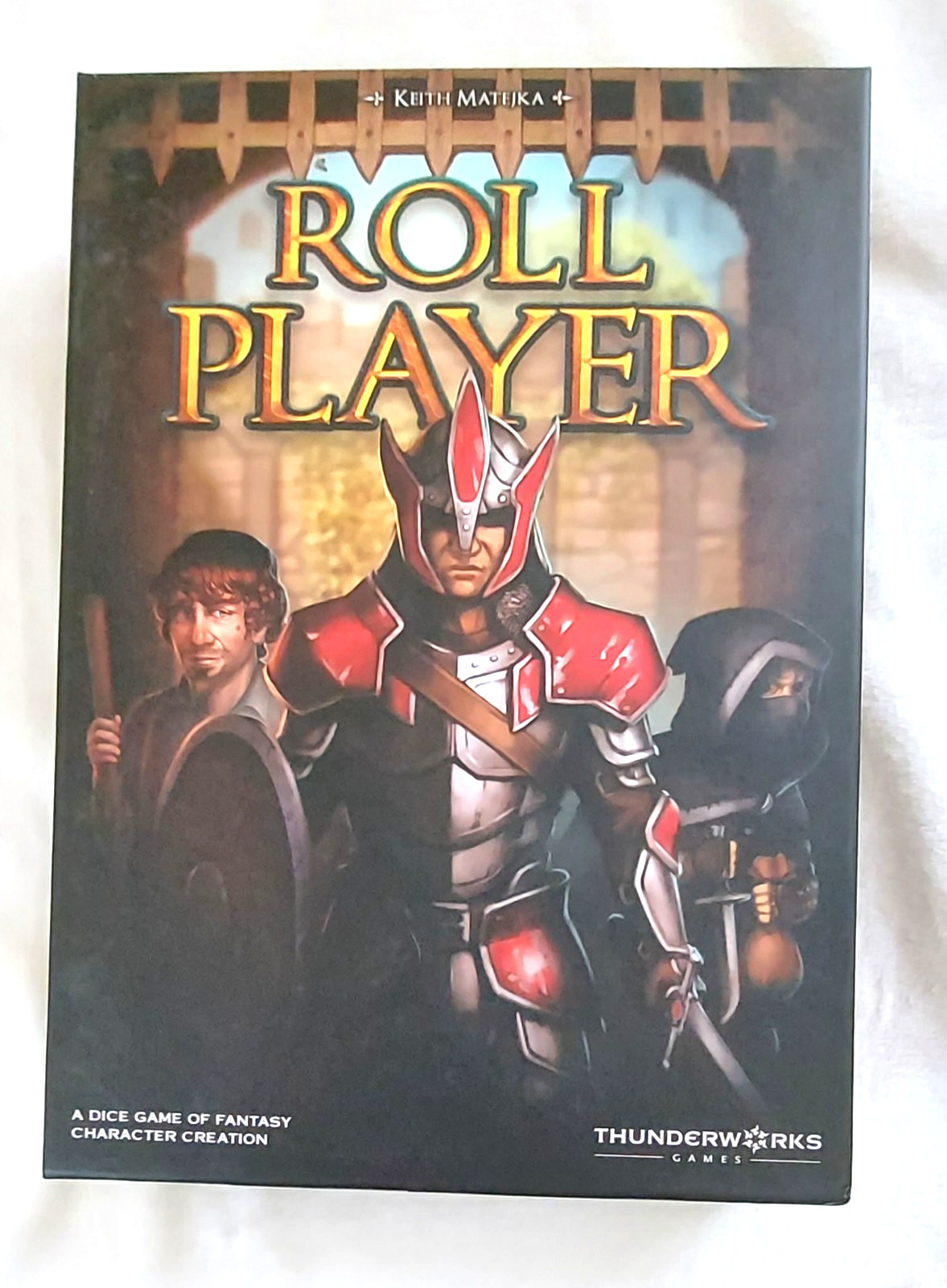 Thunderworks ROLL PLAYER Dice Game COMPLETE