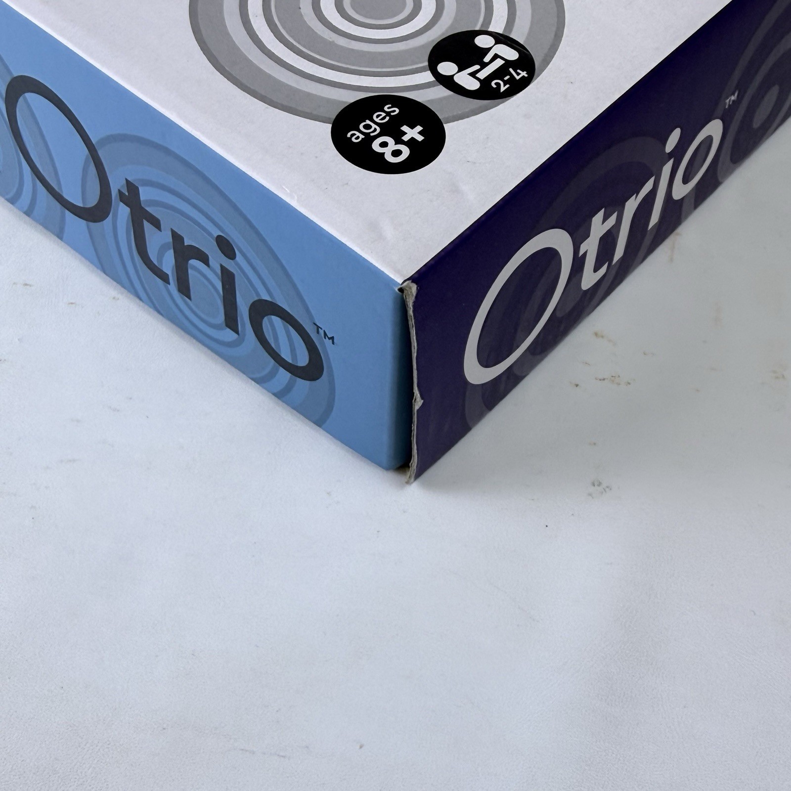 Otrio Deluxe Strategy Game By Marbles Brain Workshop Wooden Board 8+ Years
