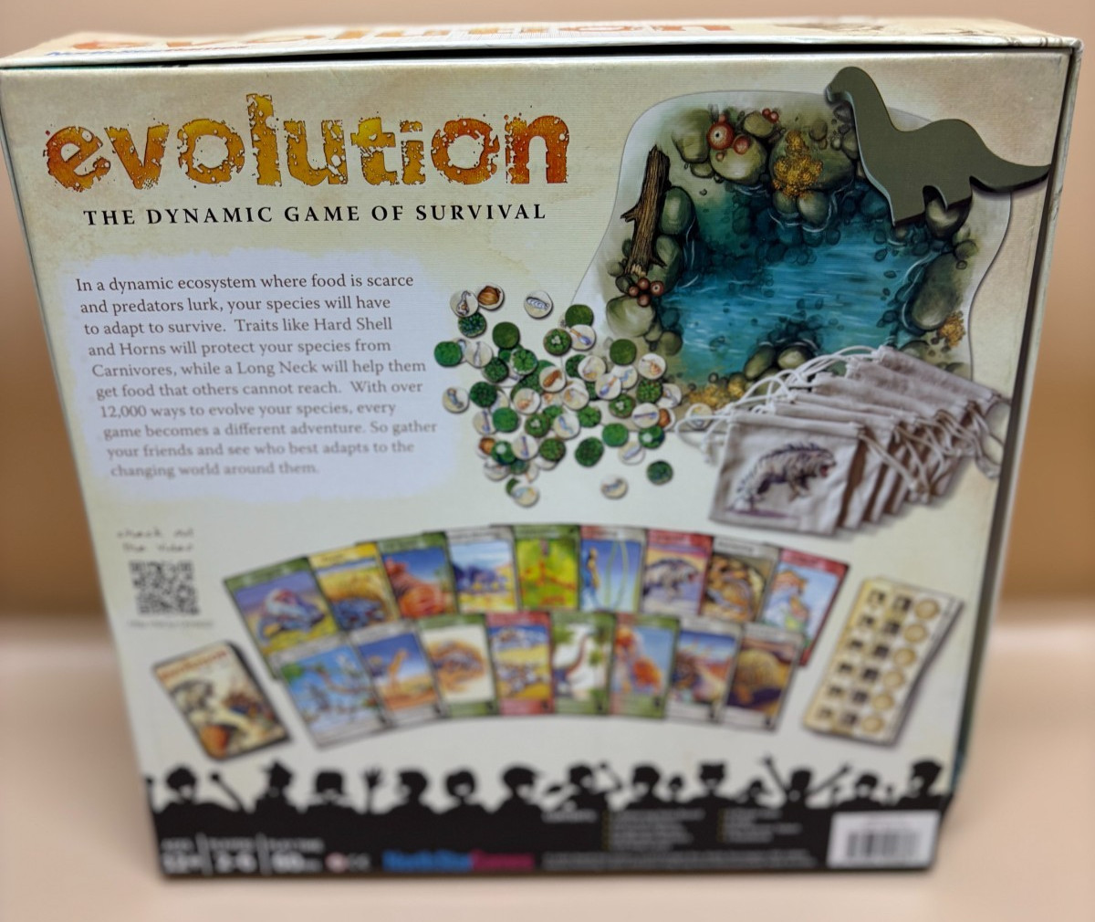 EVOLUTION North Star Games Board Game 2-6 Players COMPLETE DS20