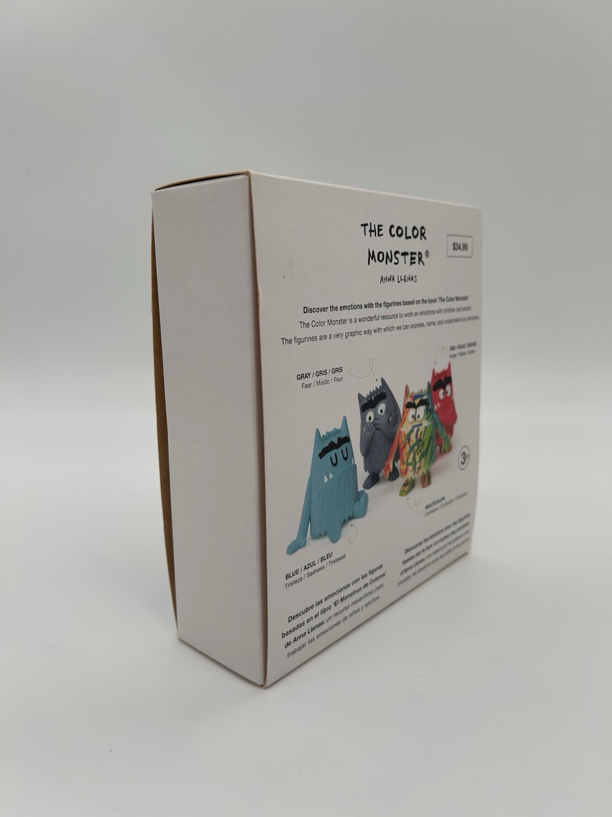 The Color Monster 4-Piece Figurine Set Anna Llenas Safa
