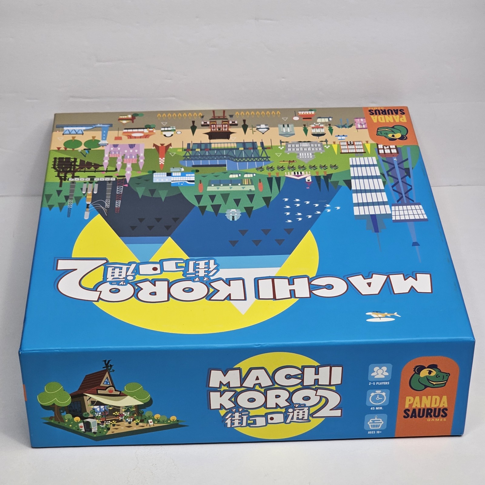 Machi Koro 2 Board Pandasauraus Game Complete