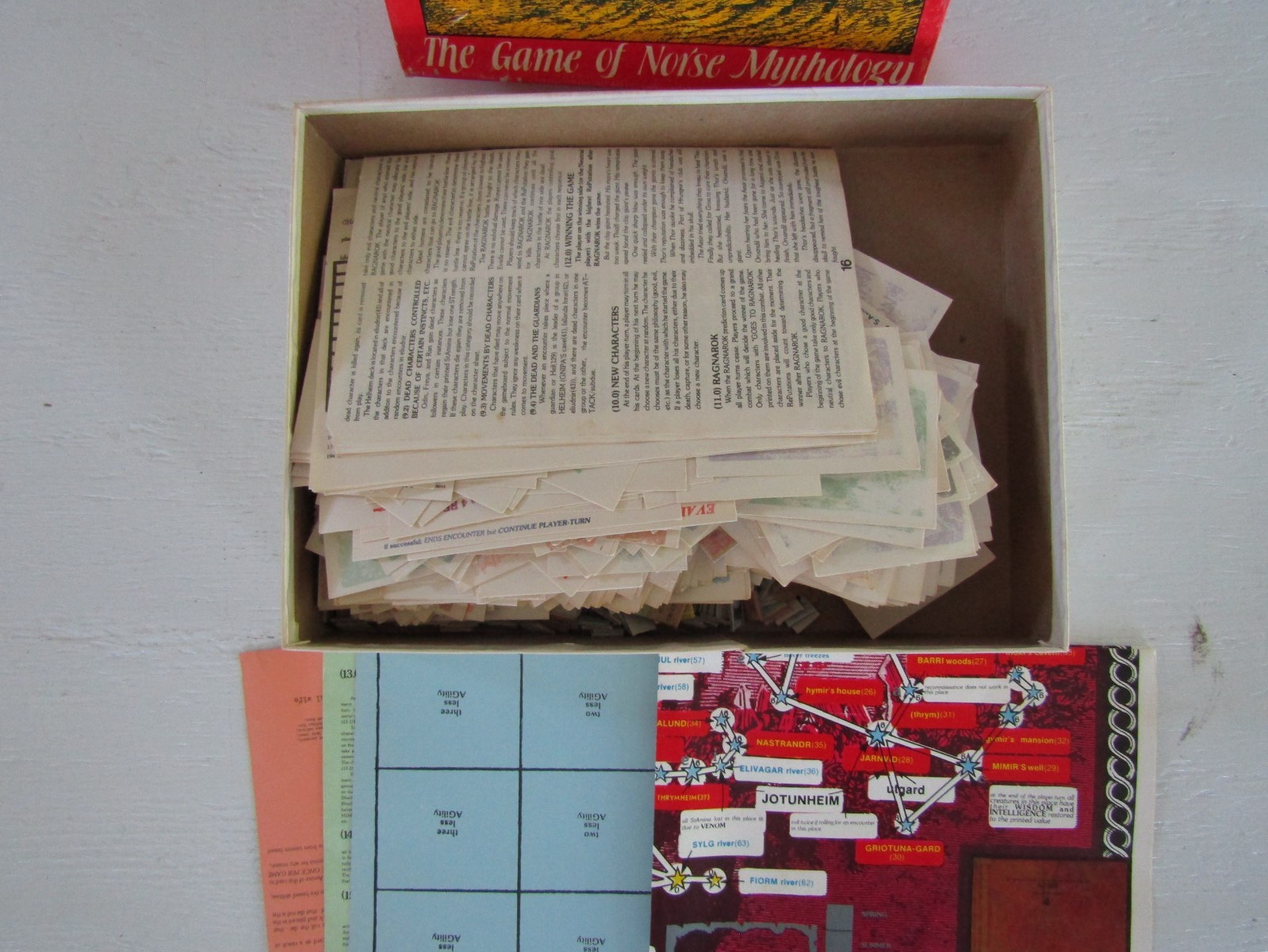 Vintage 1980 Gameshop The Hammer of Thor- The game of Norse Mythology
