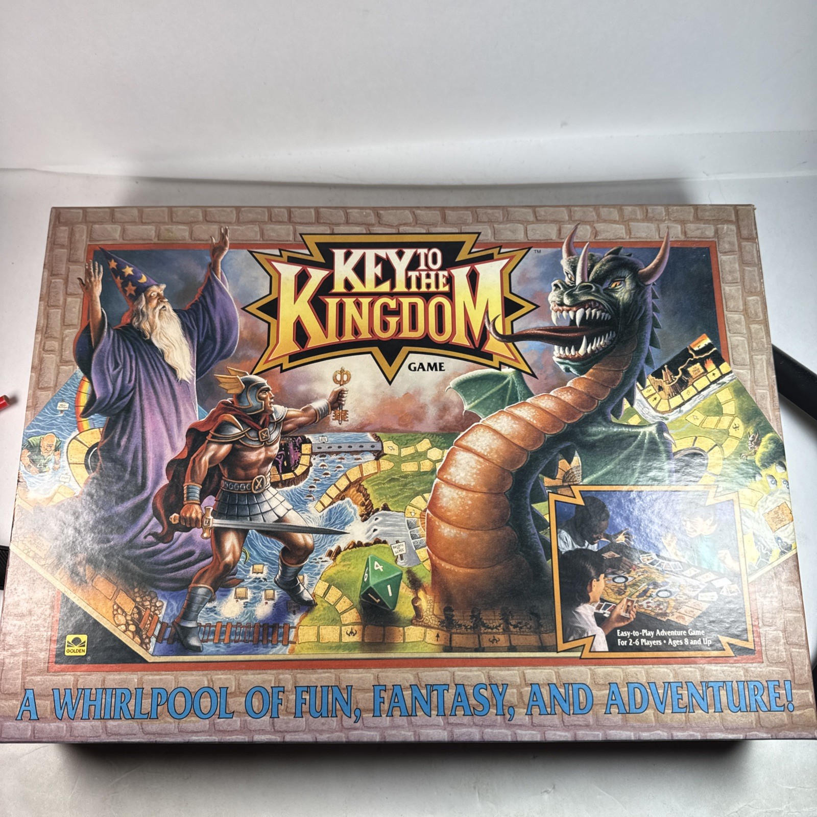 1990 Key to the Kingdom Game by Golden Complete