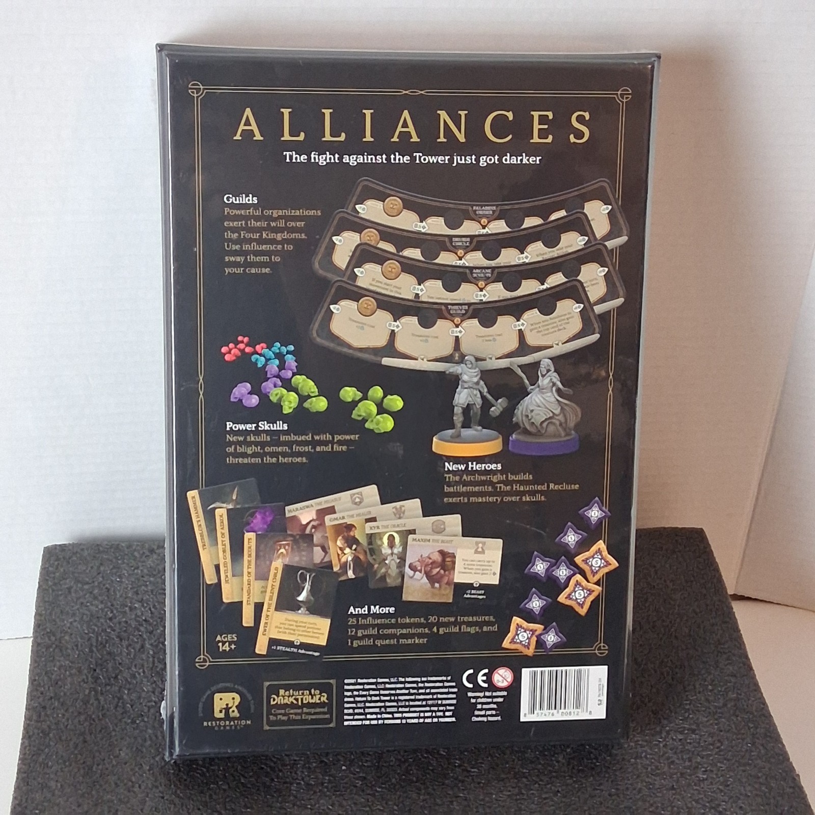 Return To Dark Tower Alliances Expansion by Restoration Games Brand New in Box