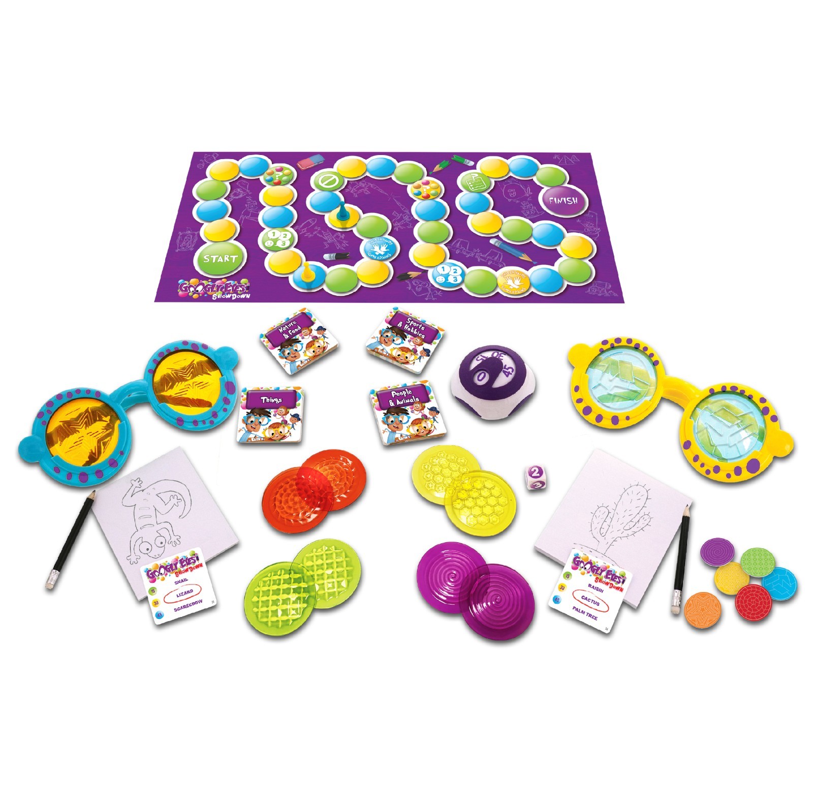 Kids Drawing Game Googly Eyes Showdown Family Fun Party Game