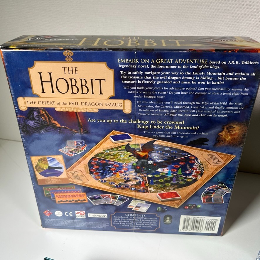 The Hobbit, Minecraft, Storm Vault, Scrabble, Ticket To Ride Board Game Lot (5x)