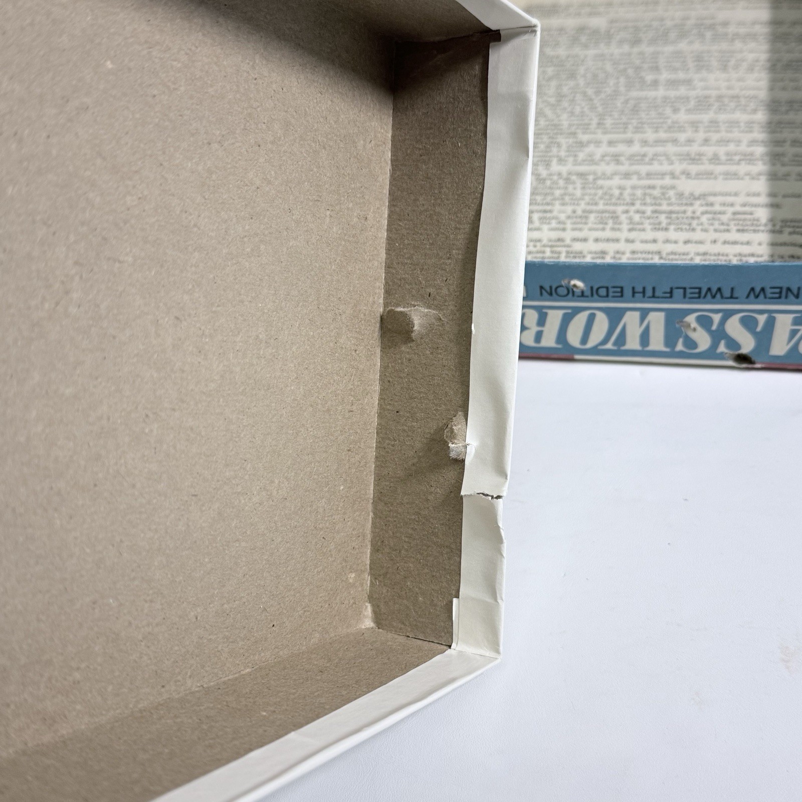 VINTAGE Password 12th Edition COMPLETE Milton Bradley 1970 Game #4260