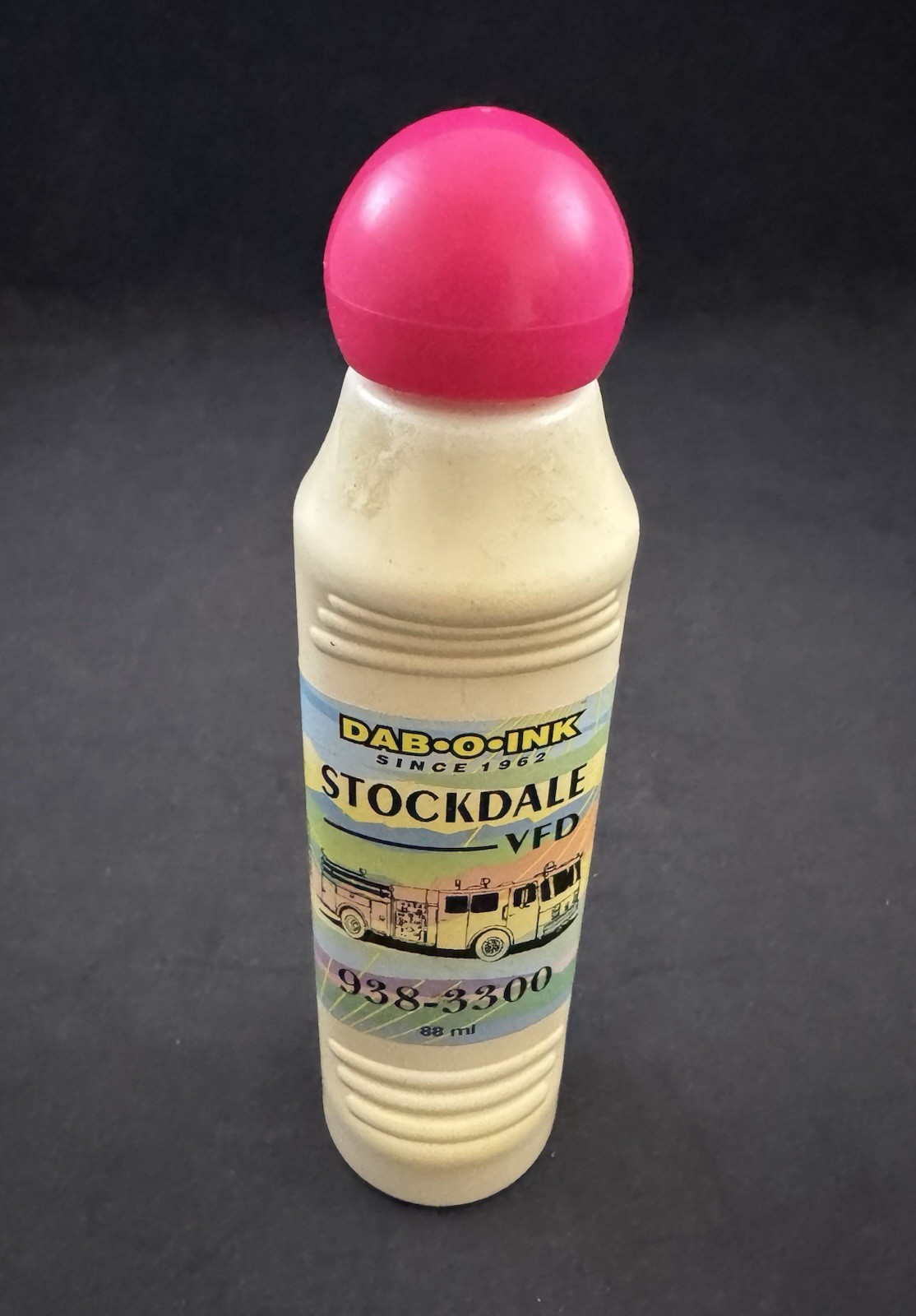 Vintage Dab-O-Ink Stockdale VFD Bingo Dauber – Made in USA