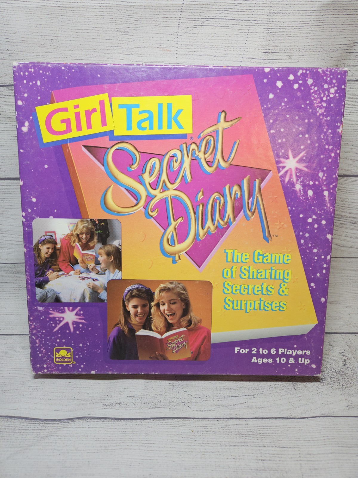 Girl Talk: Secret Diary – COMPLETE-1991 Western Publishing Group-Sleepover Game