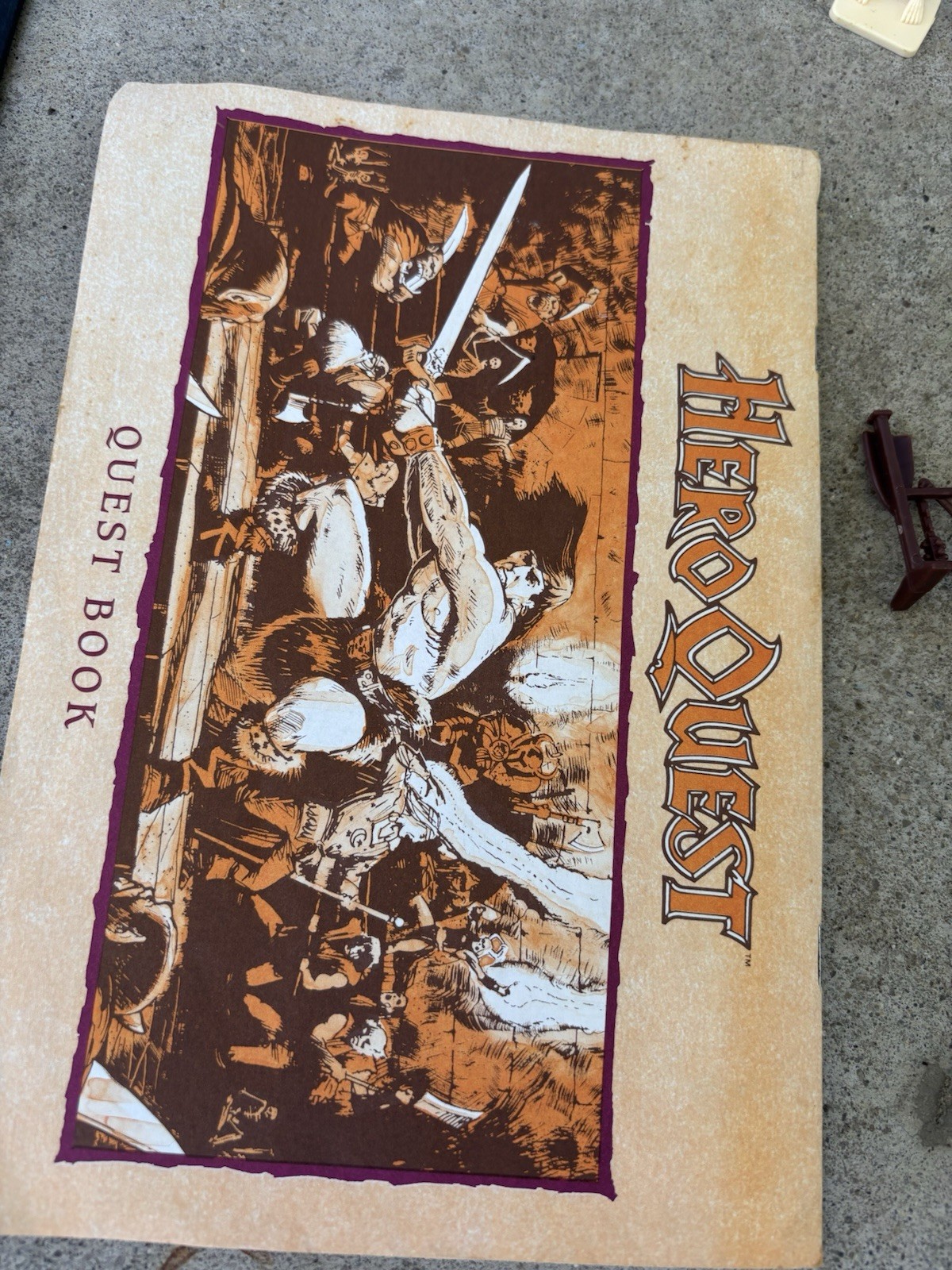 Vintage Milton Bradley HERO QUEST GameSystem 1989-90- Estate Find 9-Adult