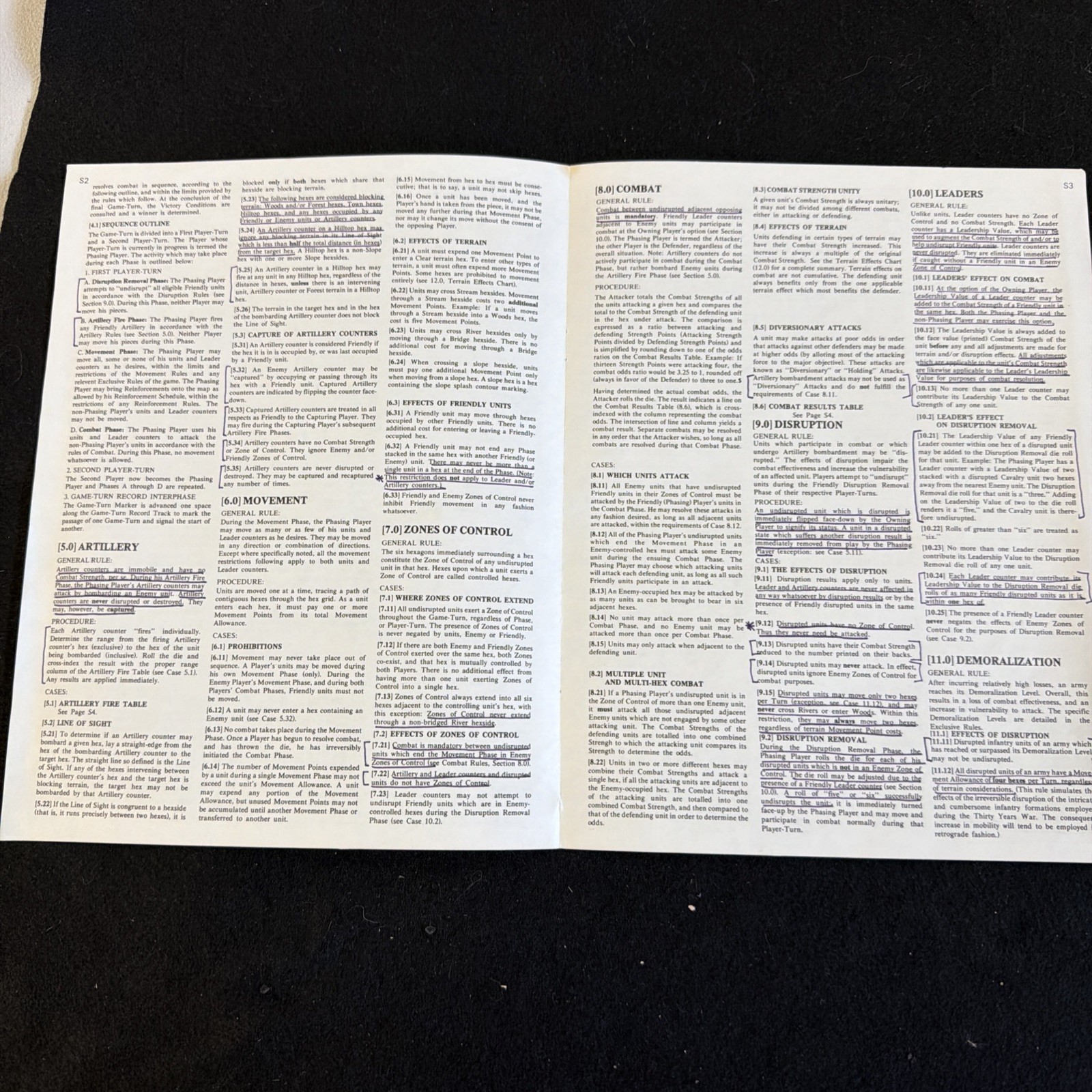 SPI 1976 Breitenfeld Triumph Swedish System Reg:Exclusive Strategy & Tactics #55