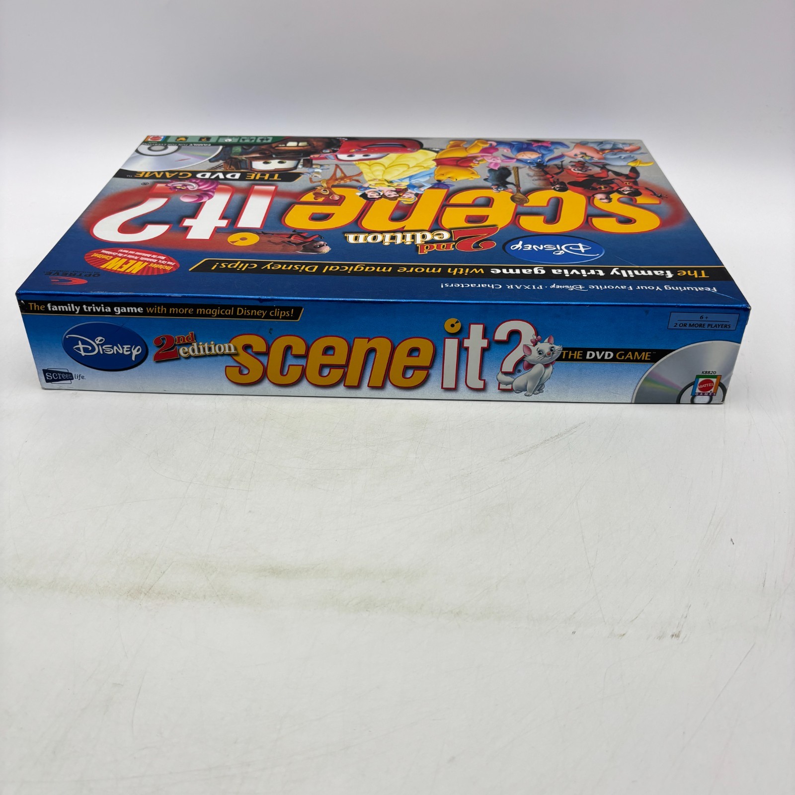 Disney Scene It DVD Game 2nd Edition COMPLETE ScreenLife 2007 Movies Trivia