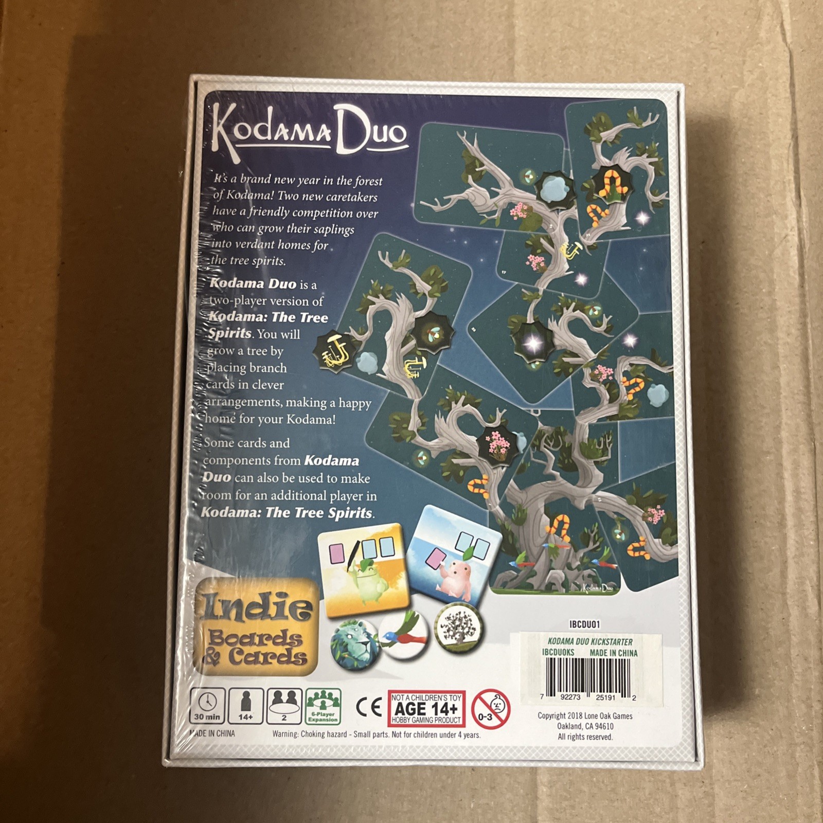 Kodama Duo Board Game Indie Boards & Cards Kickstarter Version Promos New SEALED