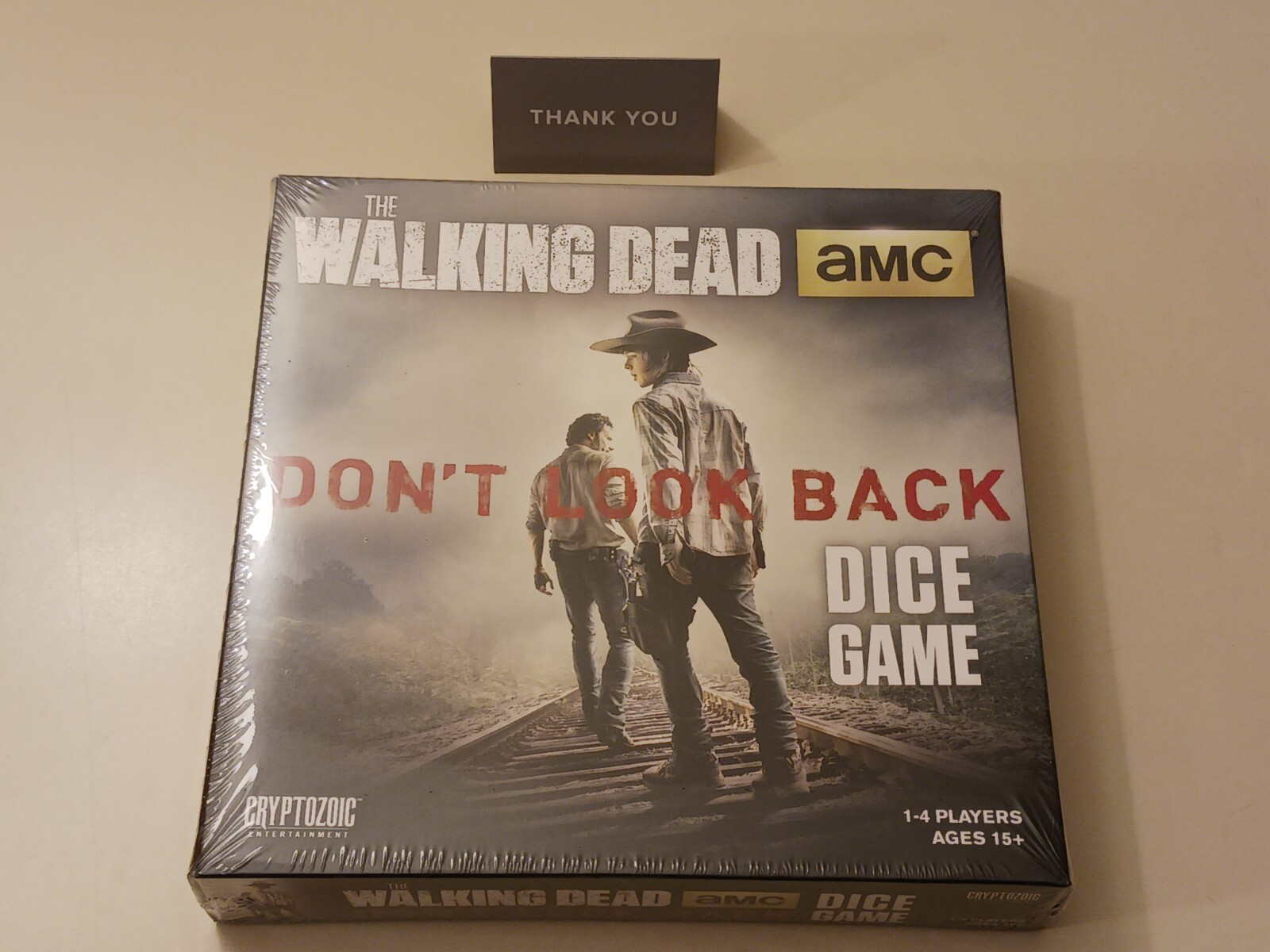 The Walking Dead Lot 4 Shot Glasses 1 Dice Game 3 Jigsaw Puzzles 1 Wall Clock