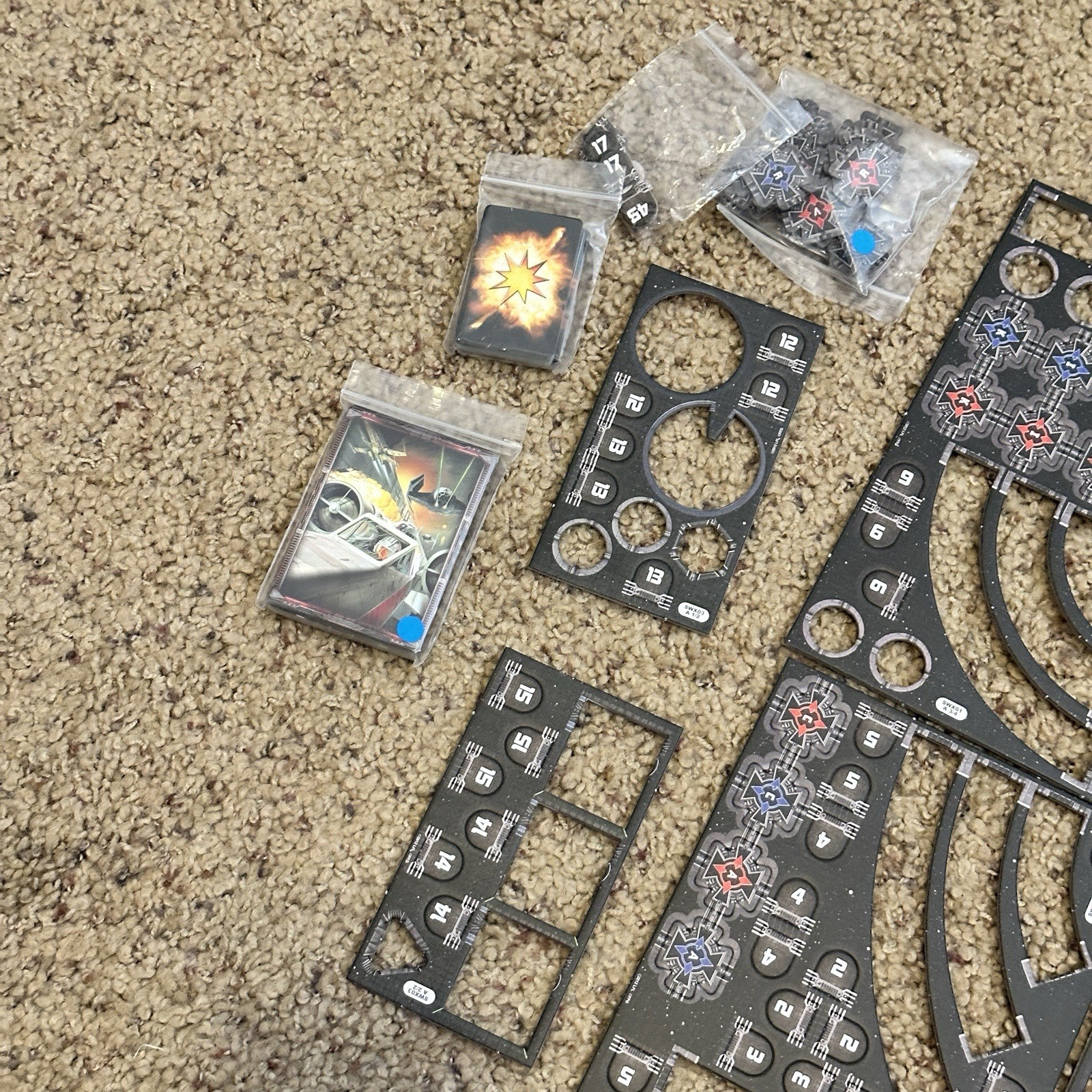 Star Wars X-Wing Miniatures Games Fantasy Flight Games SWX01 Parts Preowned