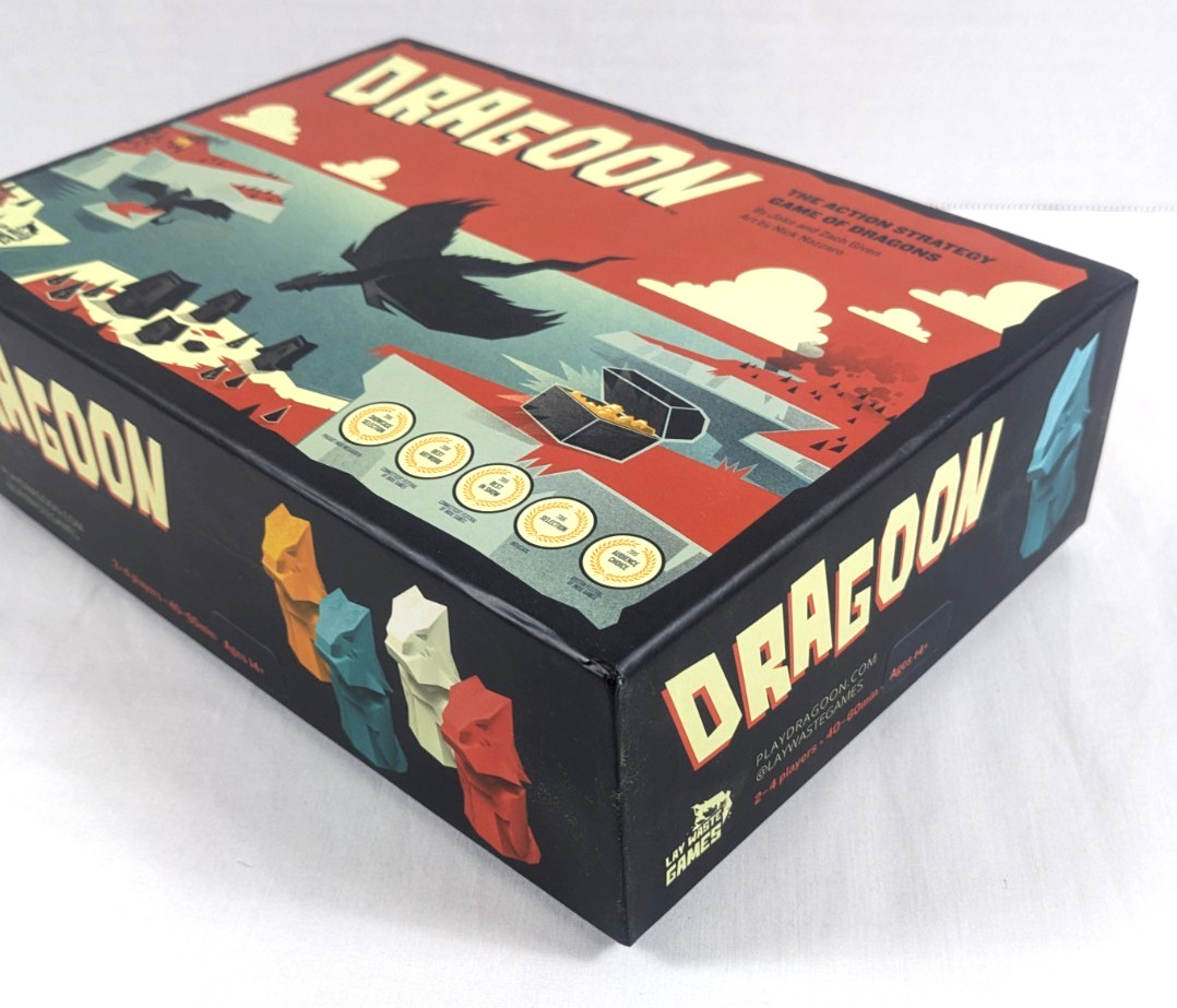 DRAGOON Board Game Standard 4th Edition Used COMPLETE Lay Waste Games 2018