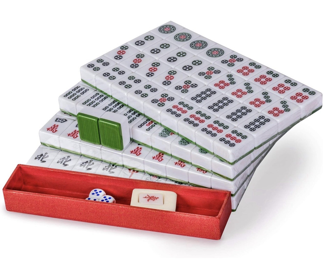 Yellow Mountain Imports Professional Chinese Mahjong Game Set – New Sealed