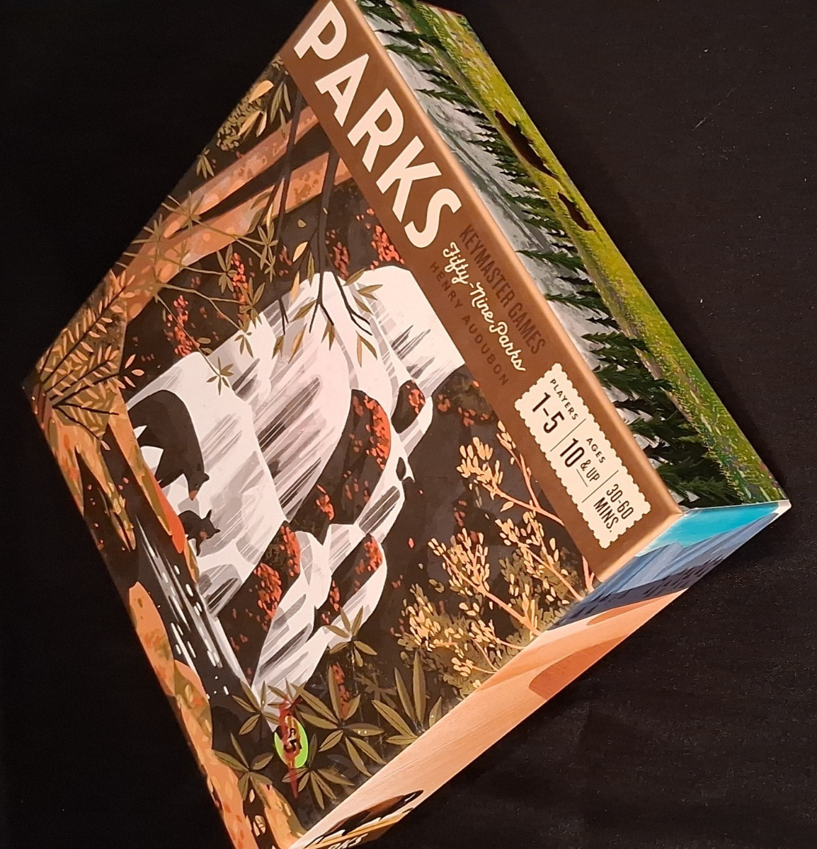 Parks Board Game by Keymaster & Henry Audubon National Parks