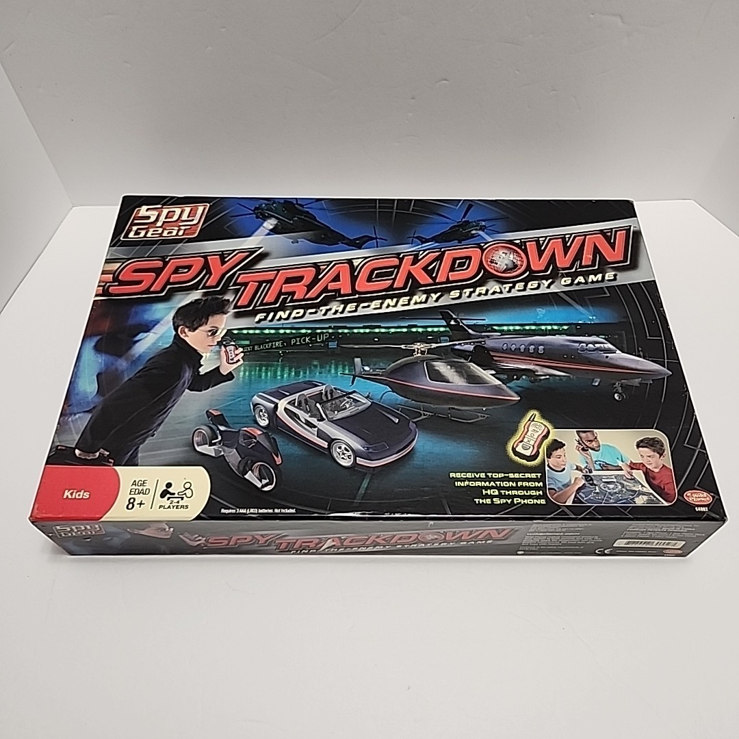 2008 Spy Gear Track Down Electronic Find the Enemy Strategy Game 100% COMPLETE