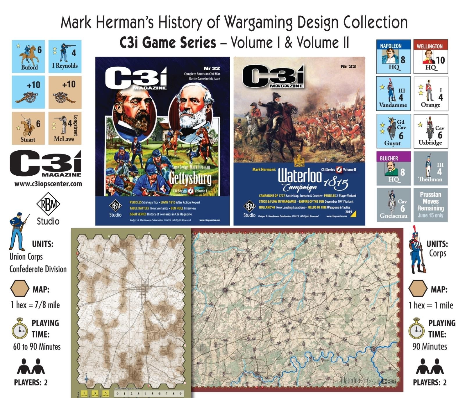 Magazine Nr33 Waterloo Campaign 1815 by C3i – SEALED