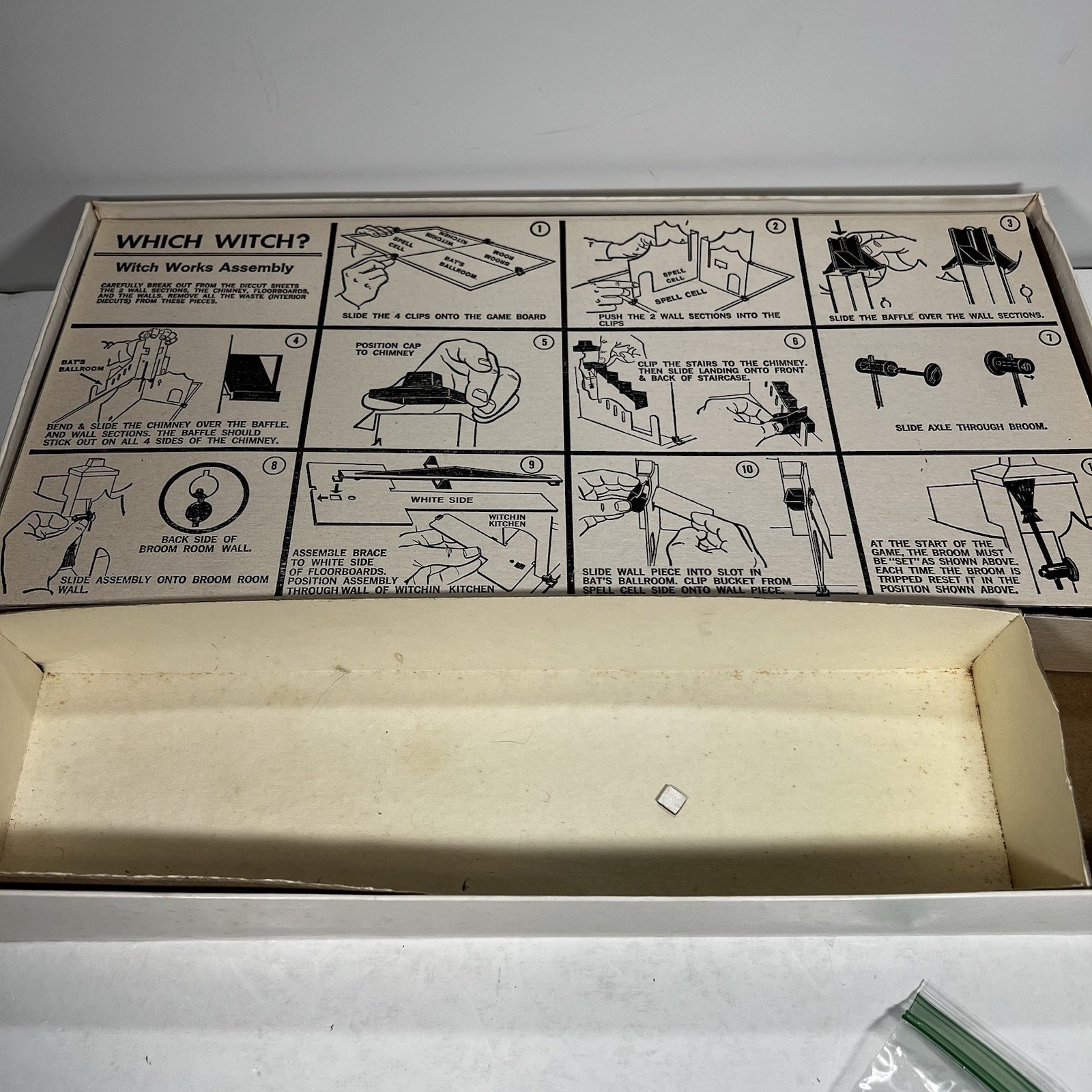 Which Witch? Board Game Complete Milton Bradley 1971