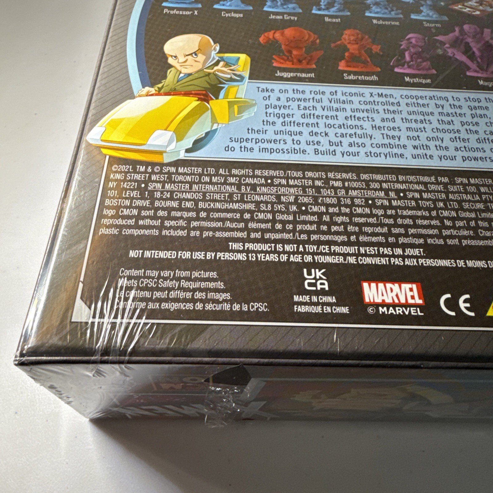 Marvel United “ X-MEN “ Board Game, 1-5 Players, Ages 14 + New/Sealed Free Ship!