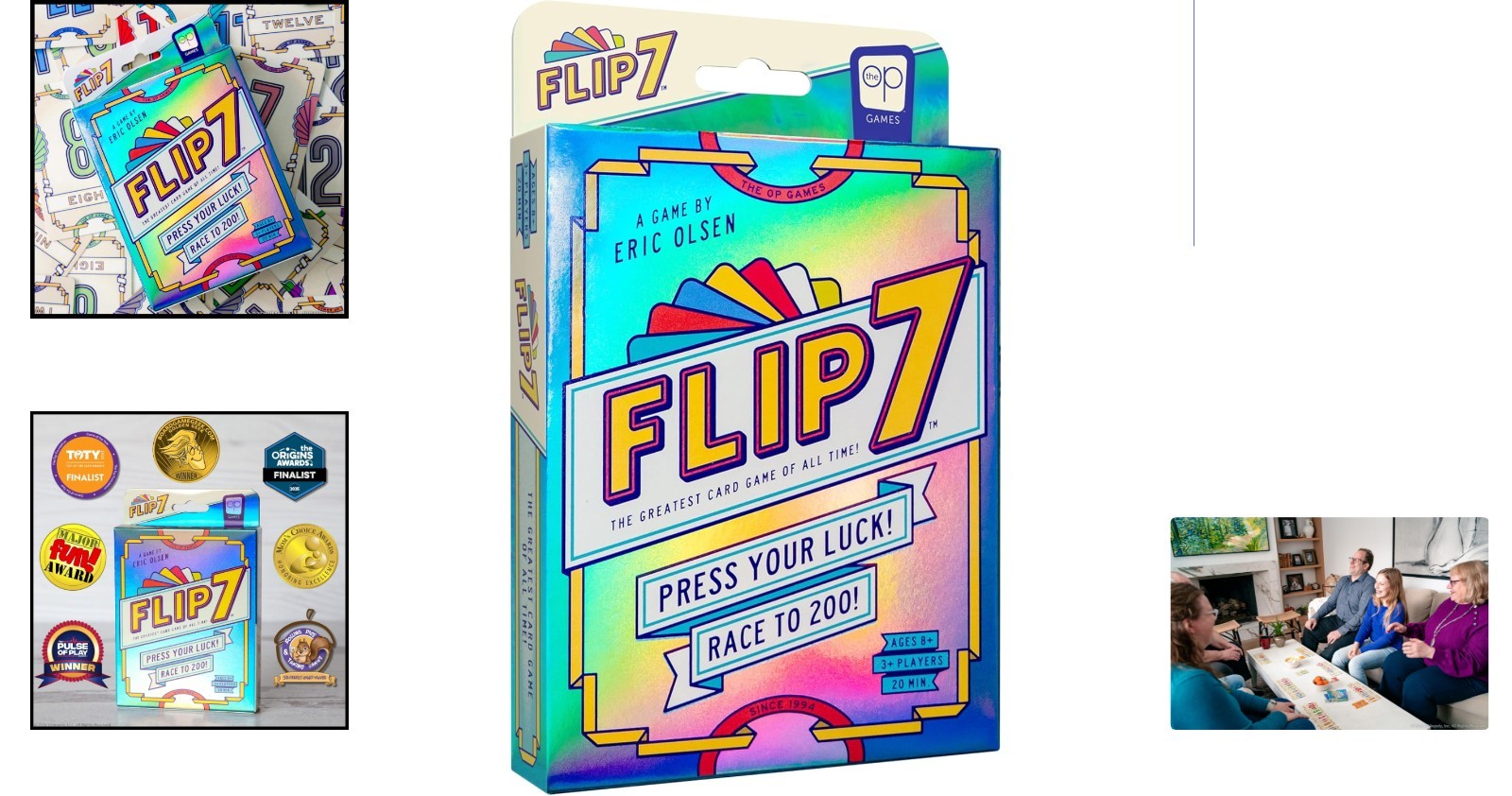Addictive Flip 7 Card Game – Quick to Learn & Perfect for Family Game Nights