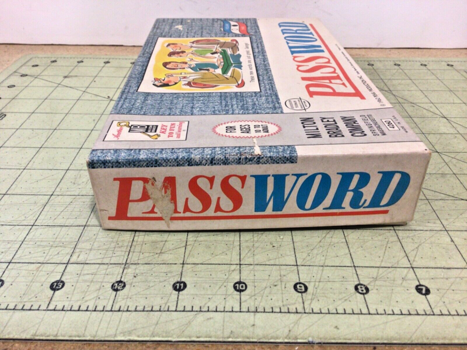1962 Milton Bradley PASSWORD board game 4260 unused