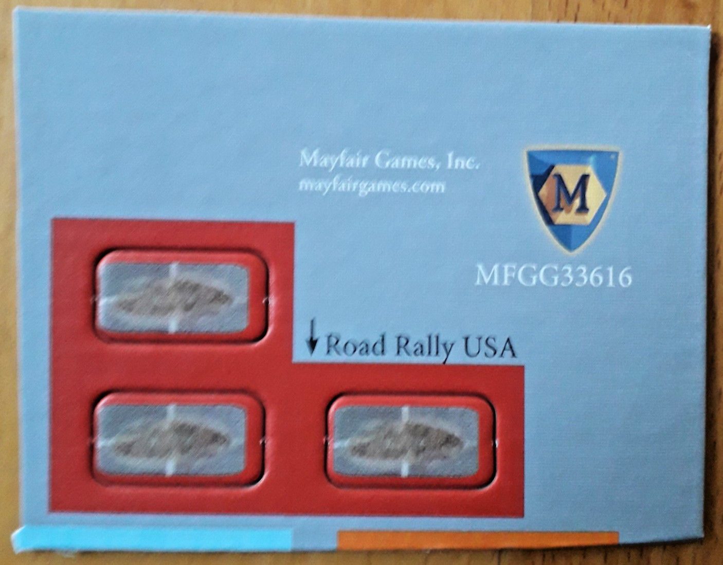 Road Rally USA – Mayfair Ltd. Promo Expansion (from set # 16) – 2015 – Unpunched