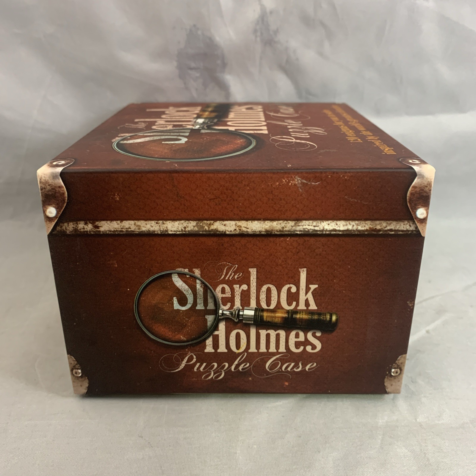SHERLOCK Holmes Puzzle Case Game Box Sterling Innovation Open Box Complete