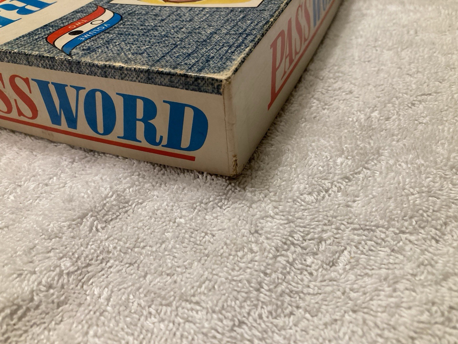 Vintage 1962 Password Game, No. 4260, Complete Set, Milton Bradley Co., USA.
